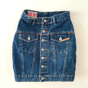 Blue Boy Denim Skirt